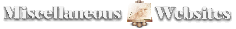 Miscellaneous Websites Miscellaneous Websites